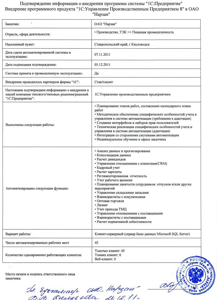 образец отзыва на хорошую работу